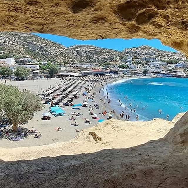 Private Tour to South Crete and Hippies Caves from Heraklion