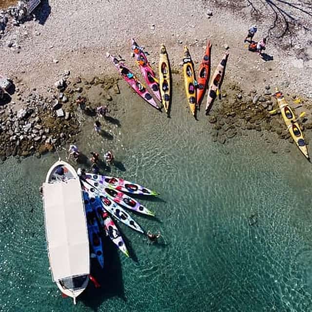 From Demre: Guided Kekova Sea Kayaking Tour
