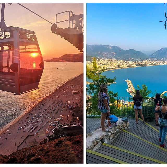 Alanya City Tour with Castle Cable Car and Cleopatra Beach