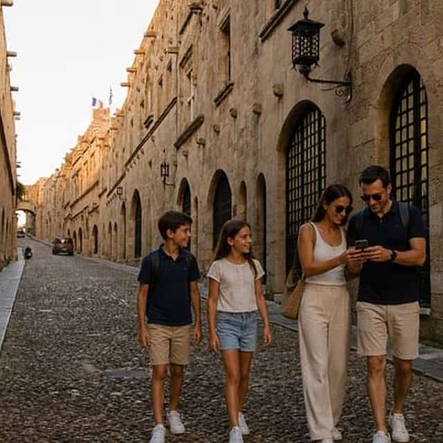 Rhodes Old Town Scavenger Hunt & Self-Guided Walking Tour