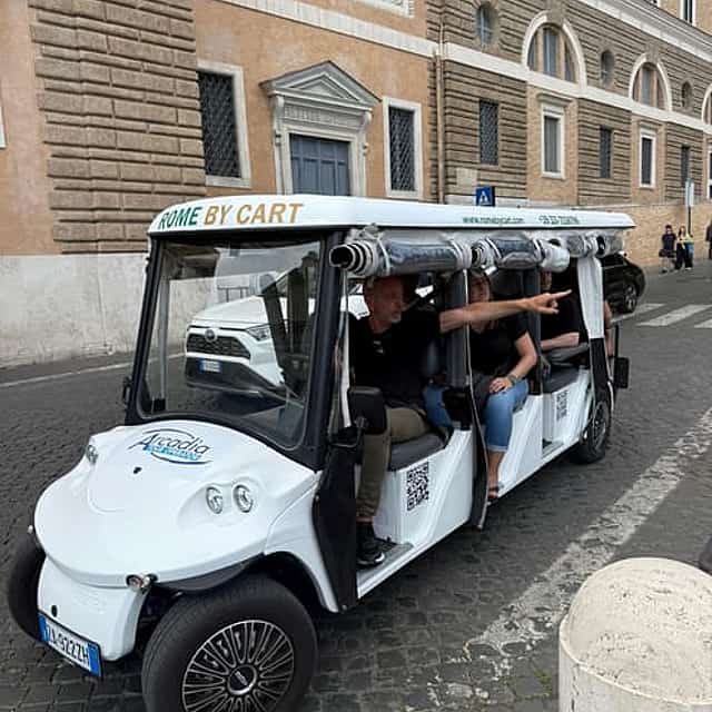 3 Hour Private Guided Tour of Rome on a Golf Cart
