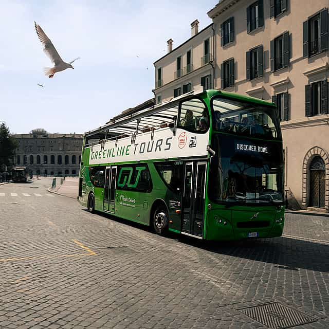 Hop-On Hop-Off Panoramische Rome Bus Tour 72 Uur
