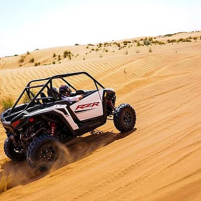 Dubai Rode Duin Woestijnsafari, Buggyrit & BBQ Buffet Diner
