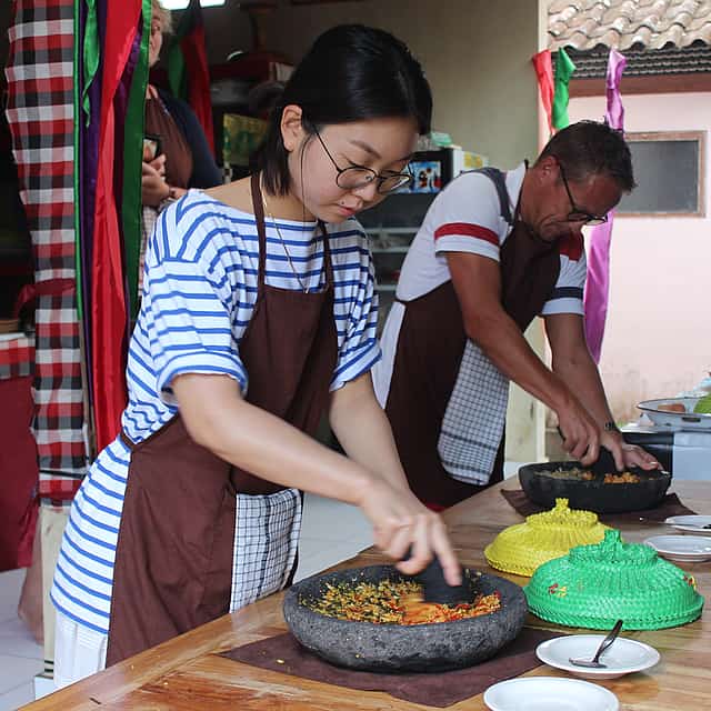 Corso di cucina a Ubud e tour del mercato