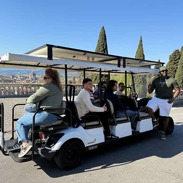 Florence Piazzale Michelangelo Golf Cart Tour