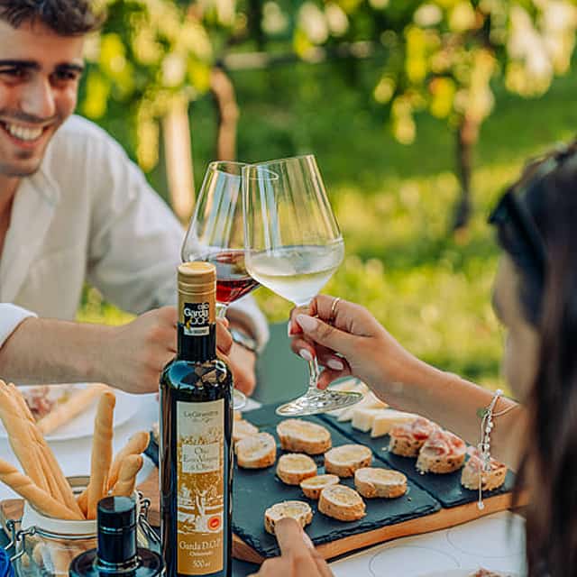 Wine and Food Tasting in the Vineyards