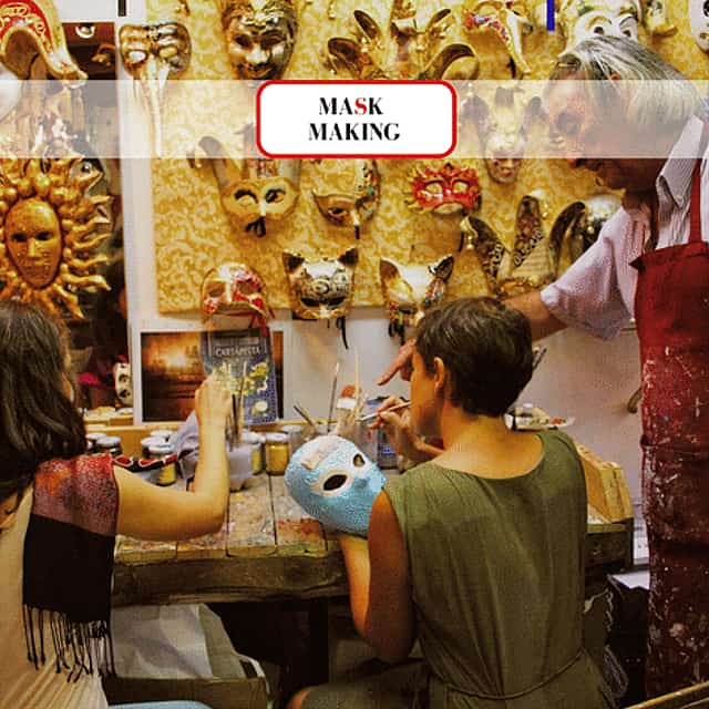 Creative Mask Decoration Workshop with local Mask Maker
