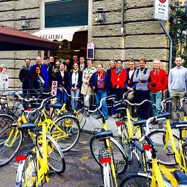 Florence by Bike: Audio Guided Tour with Live Guide