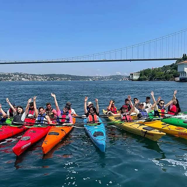 Kanutour auf dem Bosporus