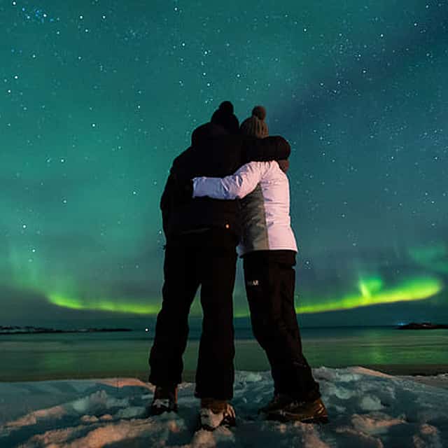 Aurora Capture with Photographer