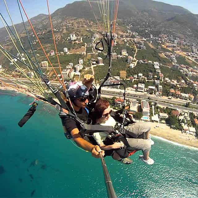 Tandem Paragliding in Alanya with a Licensed Guide