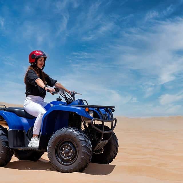 Desert Safari with ATV riding from Dubai, Sharjah and Ajman