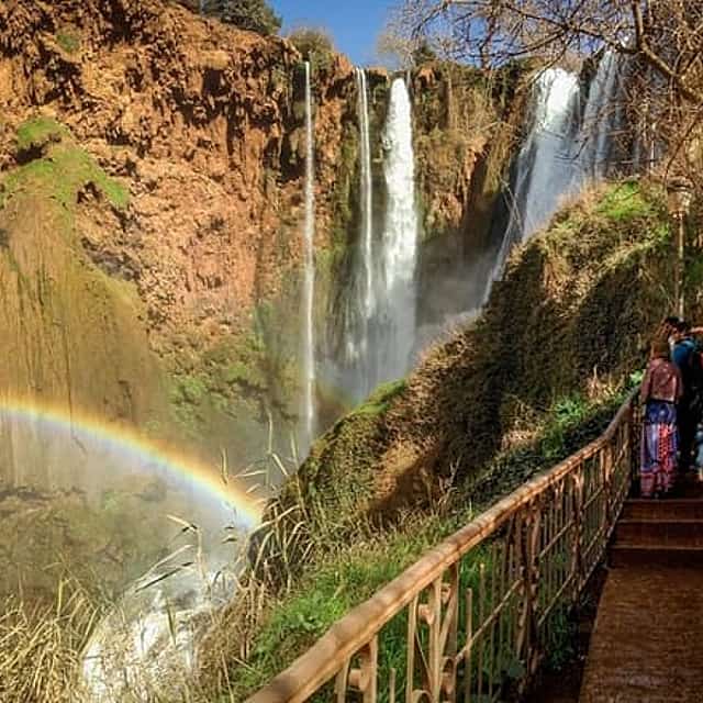 Marrakech: Ouzoud Falls Guided Hike, Boat Ride and Lunch
