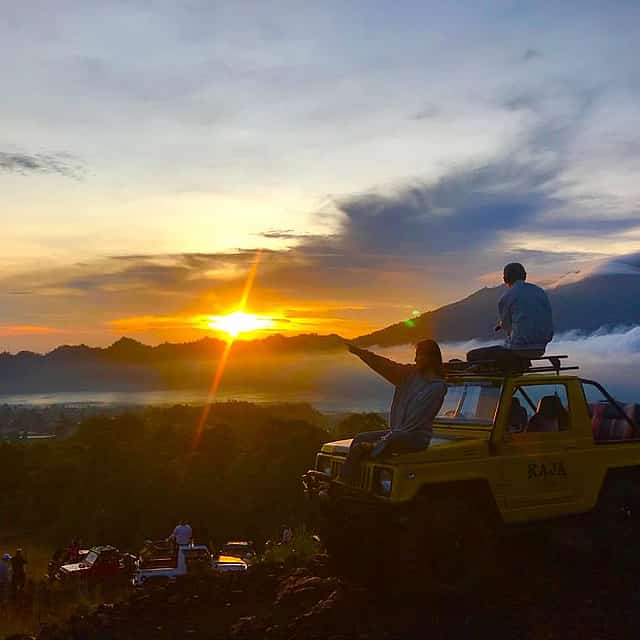 Mt Batur Sunrise by 4WD Jeep Tour