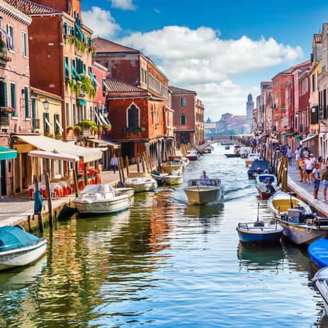 The pearls of Venice Lagoon: Murano, Burano and Torcello from Venice
