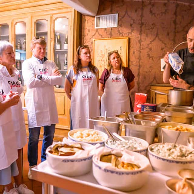 Icons of Italy: Signature Cooking Experience with Carbonara, Pesto Making, Lasagna & Sicilian Cannoli