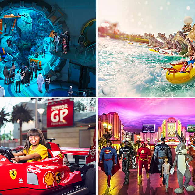 Billets 1 jour pour 2 parcs au choix sur Yas Island Abu Dhabi (Ferrari, Warner Bros., Yas Waterworld & Seaworld)
