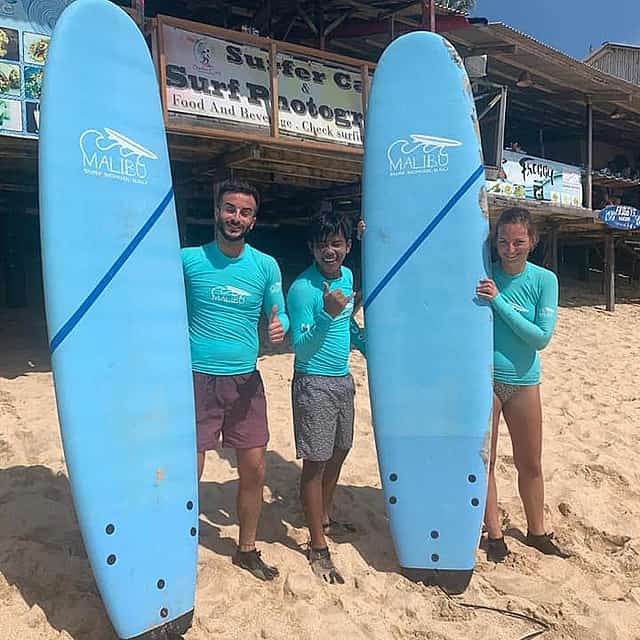 Lezione di surf semi-privata