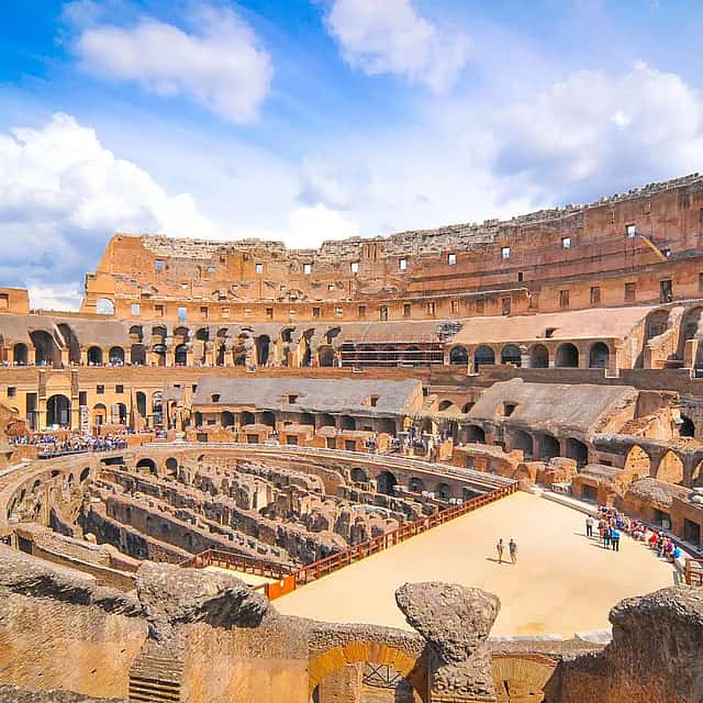 "Colosseum & Forum Romanum Rondleiding kleine groep met Gladiatorenarena"