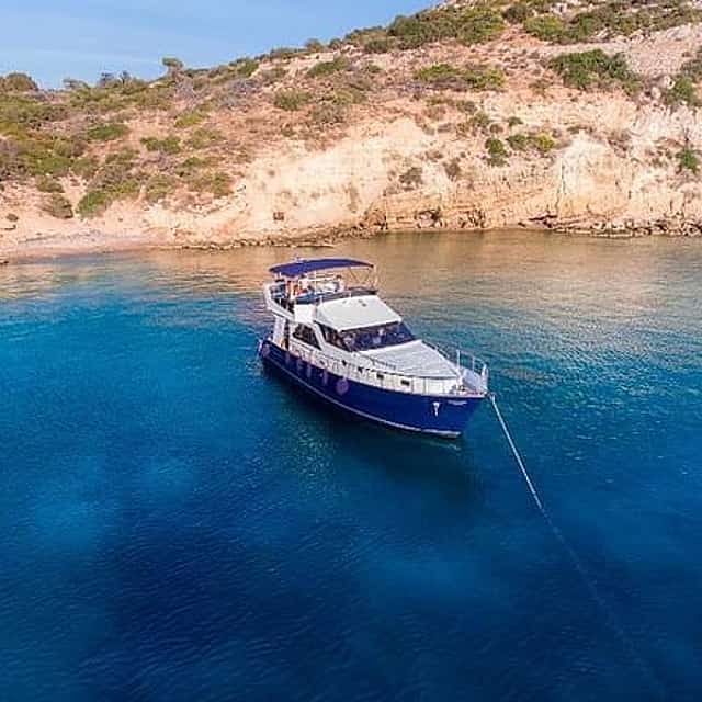 Private Day Yacht Cruise from Athens to Aegina island via Moni Islet