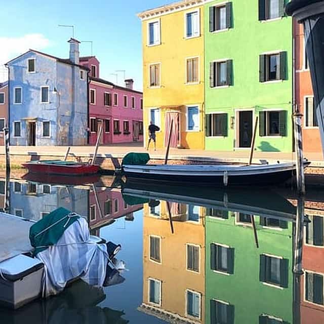 Murano and Burano by water taxi SHARED TOUR