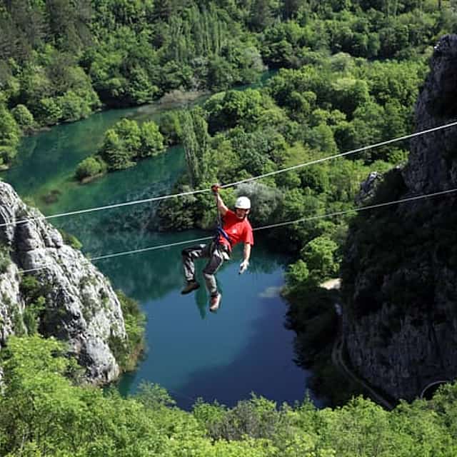 Dalat High Rope Course (Zipline) tour