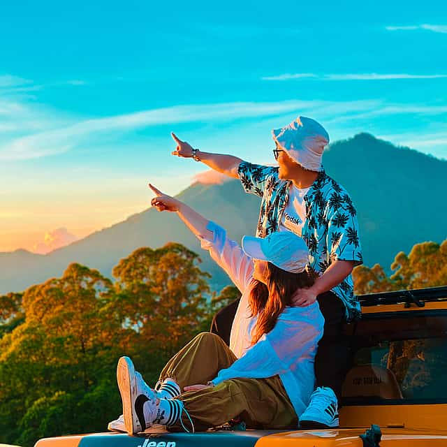 Mount Batur Sunrise Jeep Tour with Private Jeep Driver