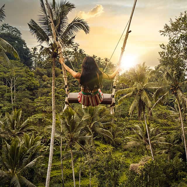 Waterfall and Temple Half-day Tour in Ubud