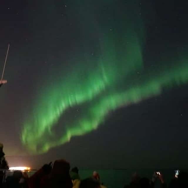 Northern Lights Boat Tour with Hot Chocolate and Free Retry Included