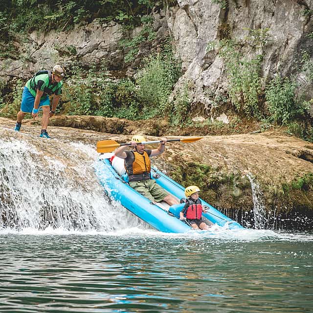 Kayaking Cañón Mreznica
