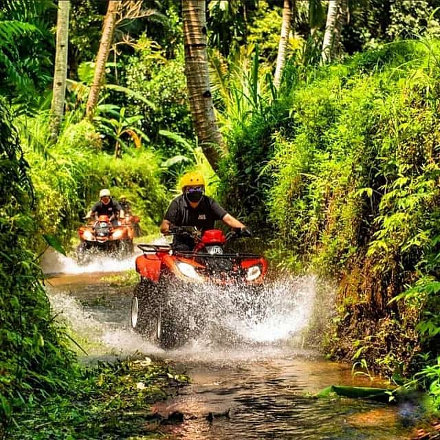 Ubud Quad Bike Ride and White Water Rafting