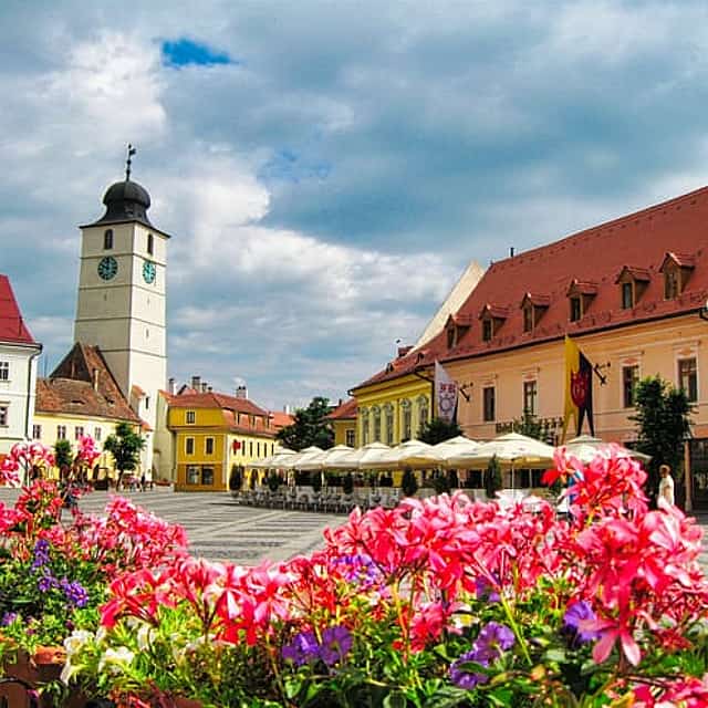 Sibiu e degustazione di vini in un castello