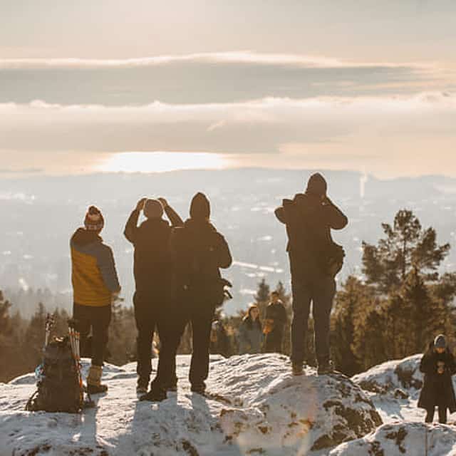 Best View of the Oslofjord Hike - Winter Edition