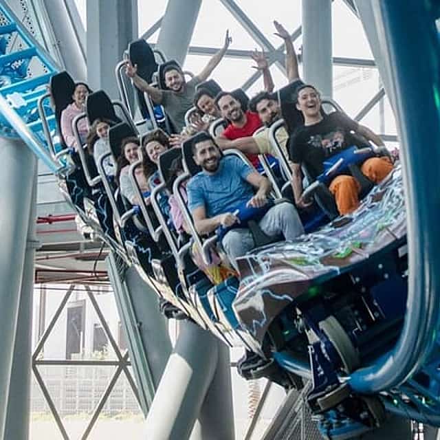 Dubai The Storm Coaster Admission Ticket