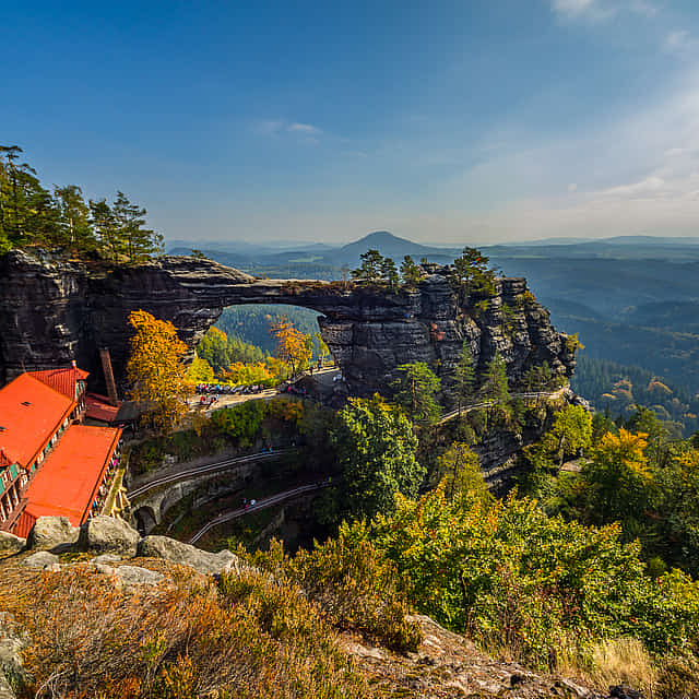 Böhmische und Sächsische Schweiz Nationalpark
