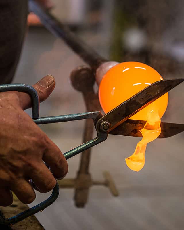 Glass blowing Factory