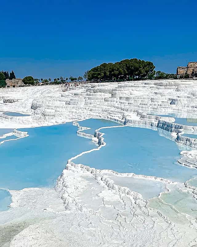Travertines of Pamukkale (thermal pools)