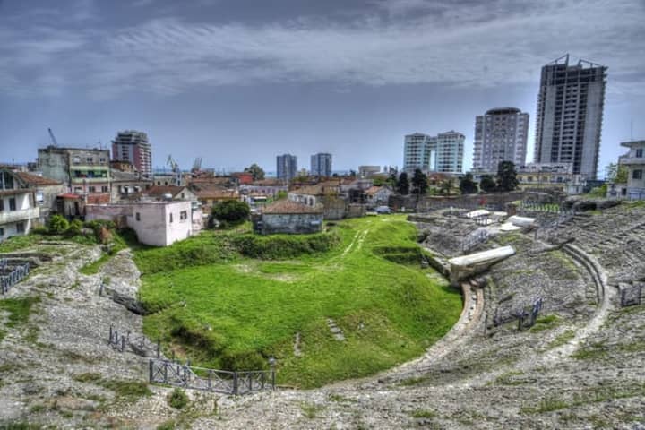 Walking tour of Durres with Roman Amphitheater