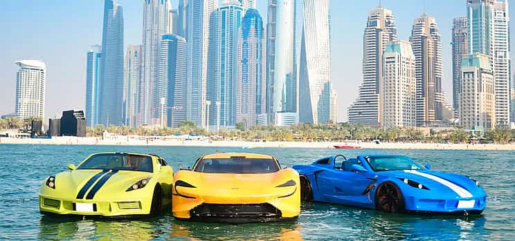 Photo 1 Dubai Jet Car Ride with Private Transfers