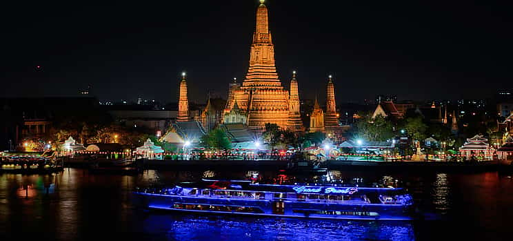 Foto 1 Crucero con cena de lujo Bangkok Grand Pearl con música en directo y espectáculo