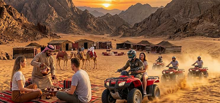 Photo 1 Quad bikes in Hurghada for 3 hours: desert, Bedouins, and camels.