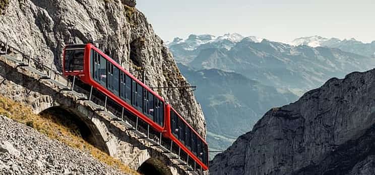 Photo 1 Mt. Pilatus Golden Roundtrip Private Day Tour from Zürich