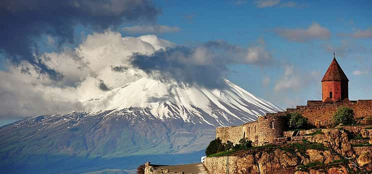 Foto 1 Visita personalizada al monasterio de Khor Virap - vista del monte Ararat