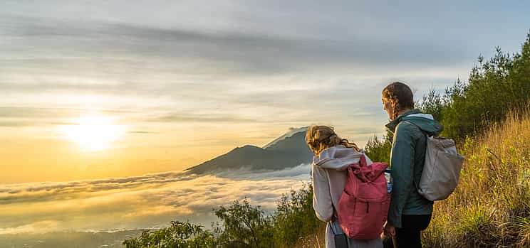 Photo 1 Mount Batur Sunrise Trekking with Natural Hot Spring and Ubud Tour