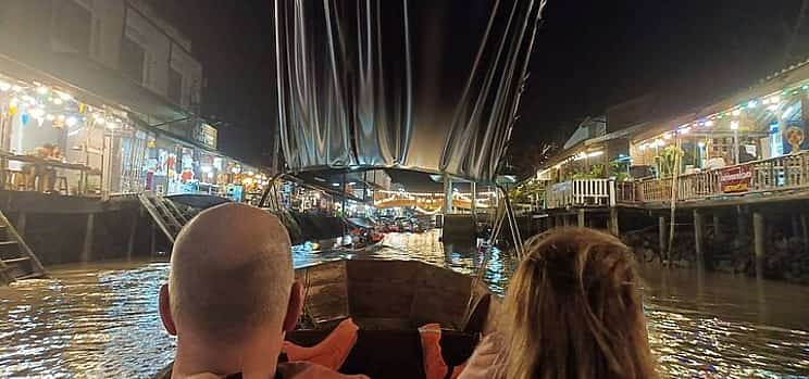 Photo 1 Amphawa and Railway Markets and Firefly Boat Ride Group Tour