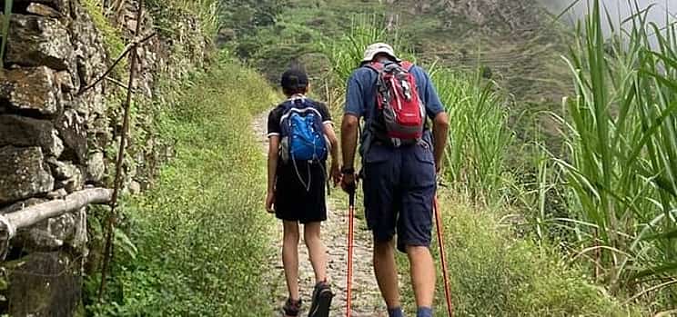 Photo 1 Santo Antão’s Signature Trek: Cova Crater into Paúl Valley – 5K