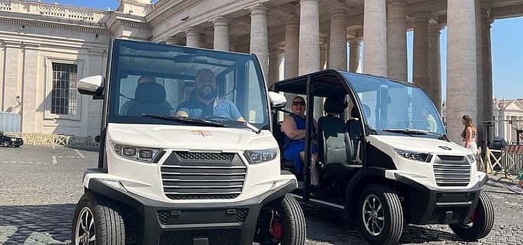 Photo 1 Private Golf Cart Tour of Rome City Center  with Local Driver and Photo Stops