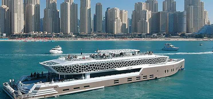 Photo 1 Dubai Lotus Mega Yacht Dinner Cruise Tickets