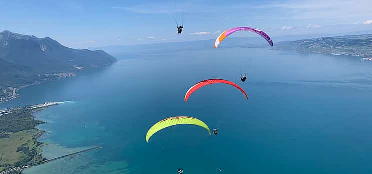 Photo 1 Lake Geneva Paragliding Flight