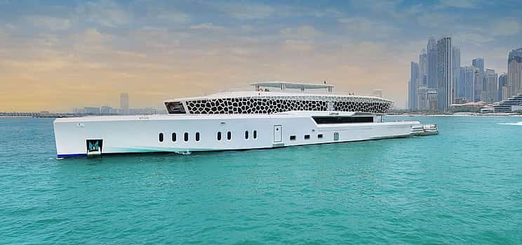 Photo 1 MegaYacht Dinner Cruise VIP Package (Incl. Unlimited Alcohol Drinks)